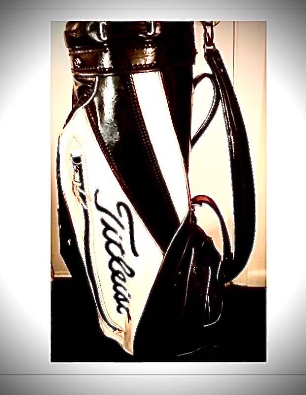 Does anybody know how much this vintage titleist bag (canvas with