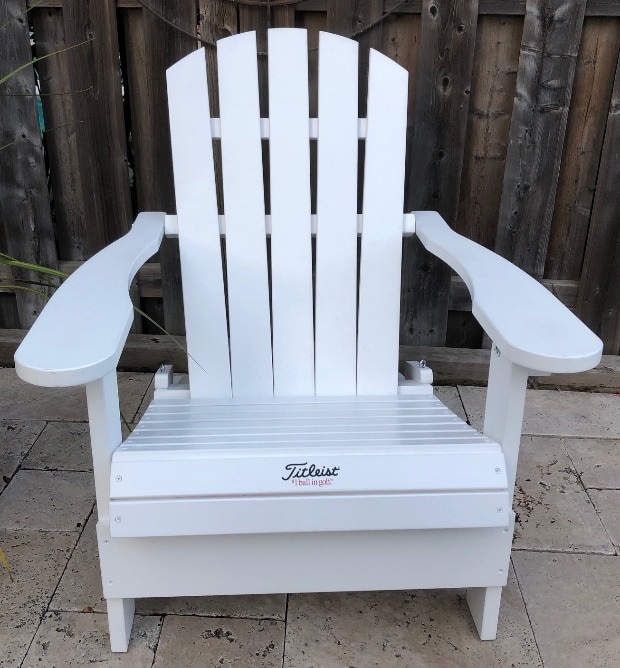 leather and chrome armchair