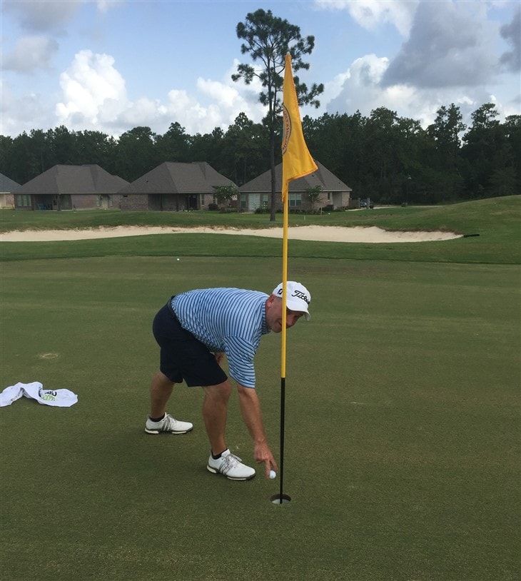 Hole in one at Louisiana Golf Association Four Ball Championship