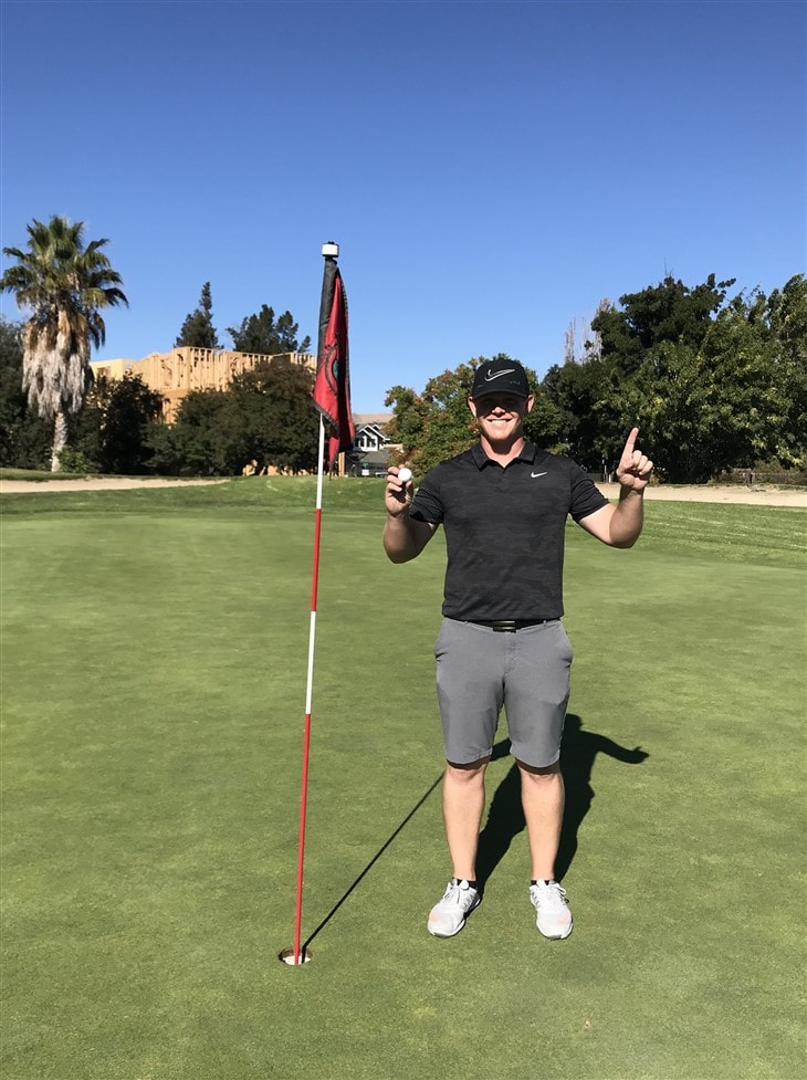 First hole in one!