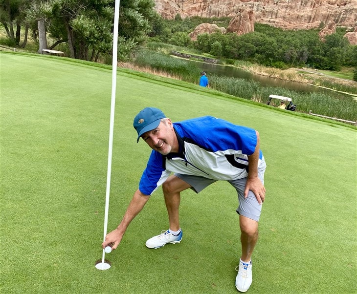 First hole in one!