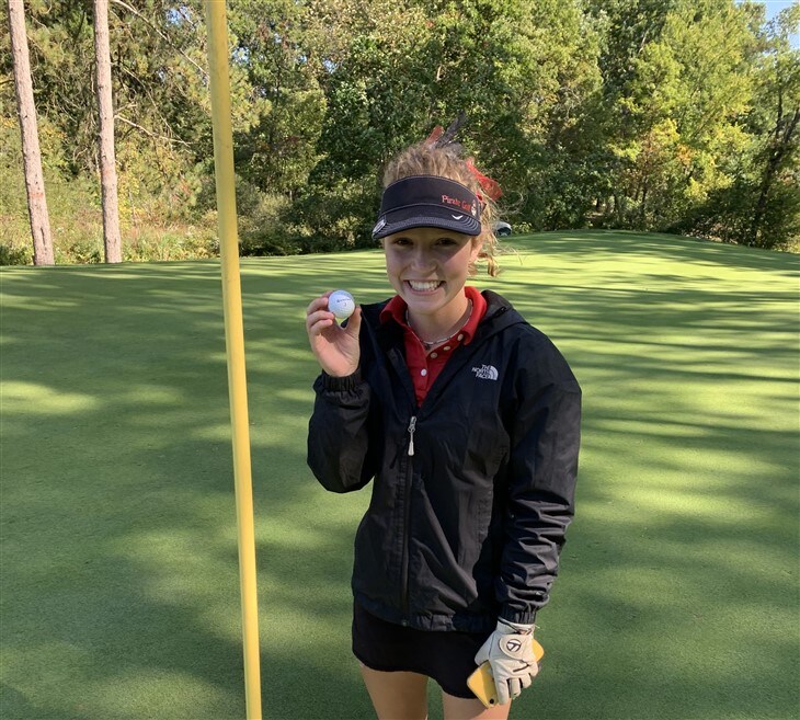 16 year old Girl Hole in One