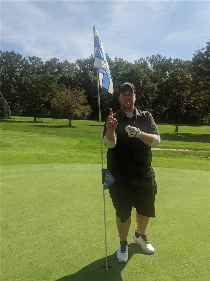 My first hole in one!