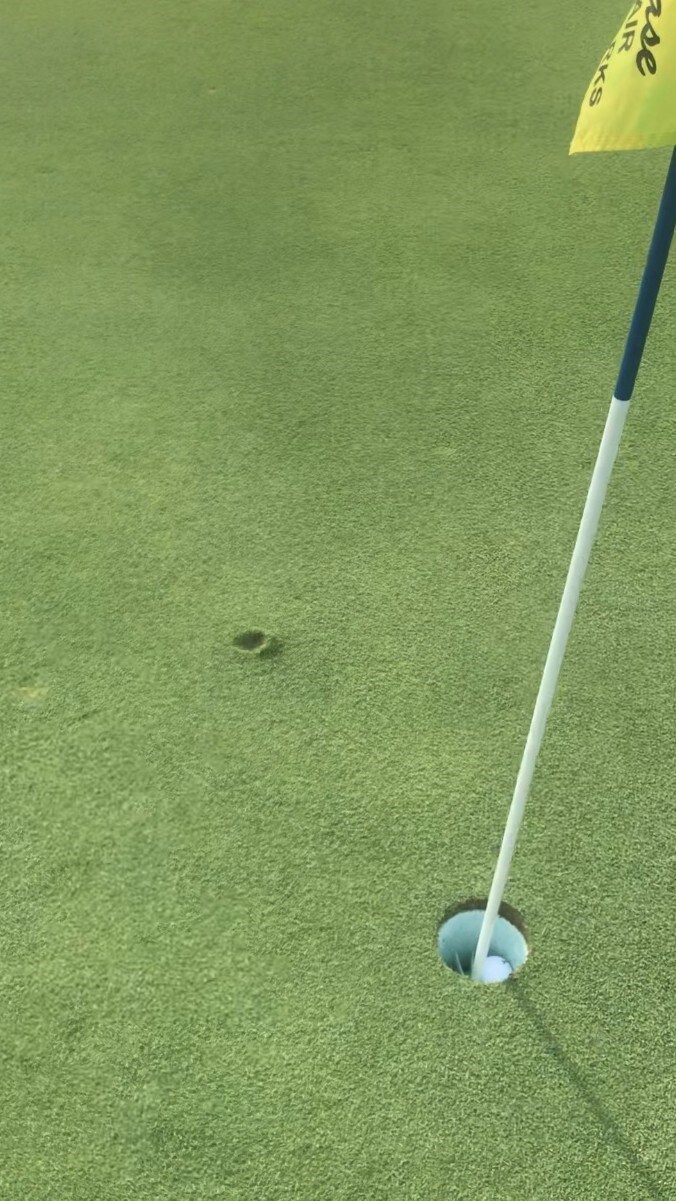 Long wait for my 4th hole in one