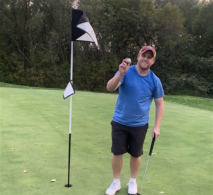 First hole-in-one