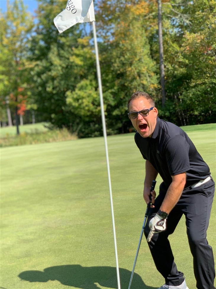 Hole In One with my Dad in Maine!