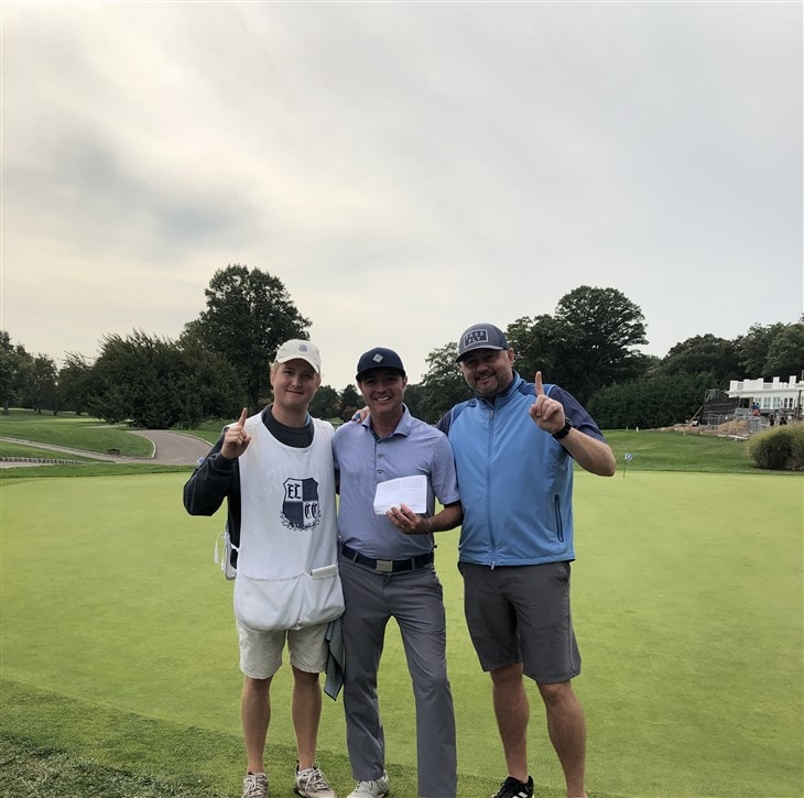 Griff’s Ace at Echo Lake CC during Member Guest