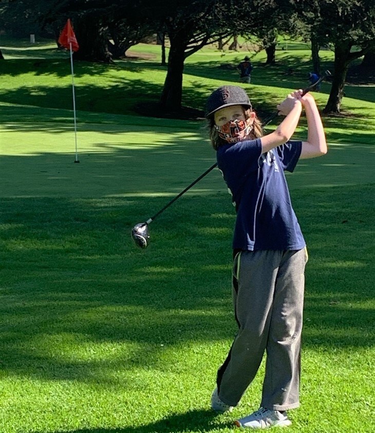 New young player get&#39;s his first hole in one!