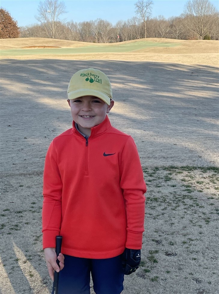 First ace at age 8!!