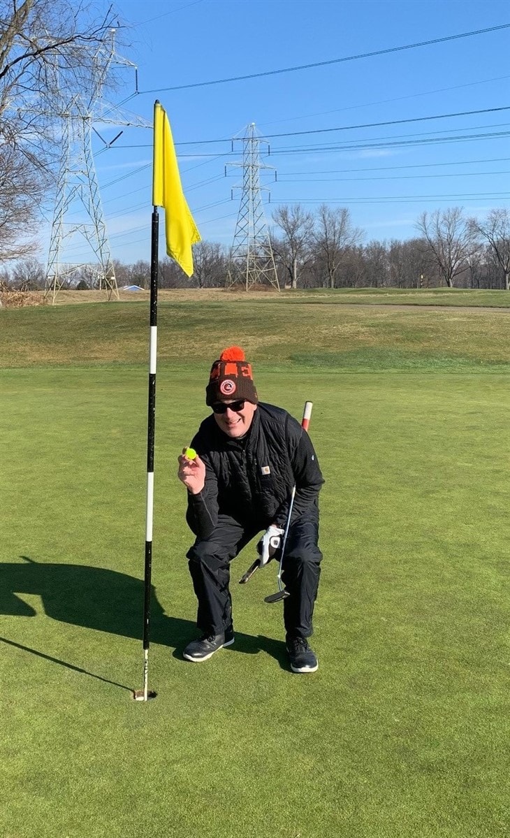 First Round of 2021 and a Hole in One!